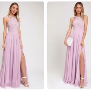 Lulu's Purple Bridesmaids dress